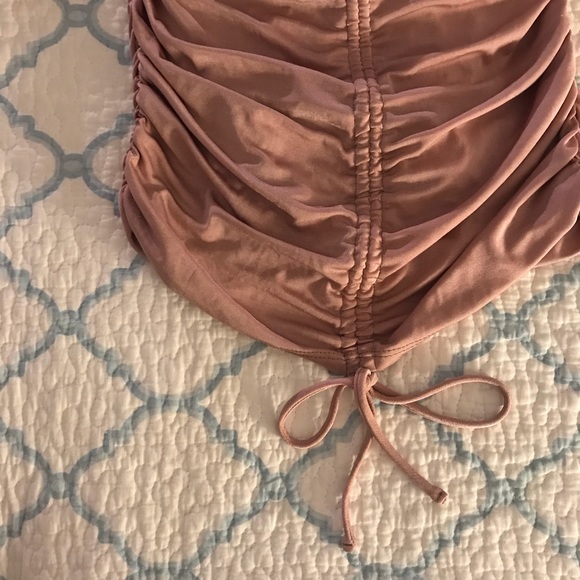 Pink Mini Body Con Dress (Medium) - Picture 4 of 6